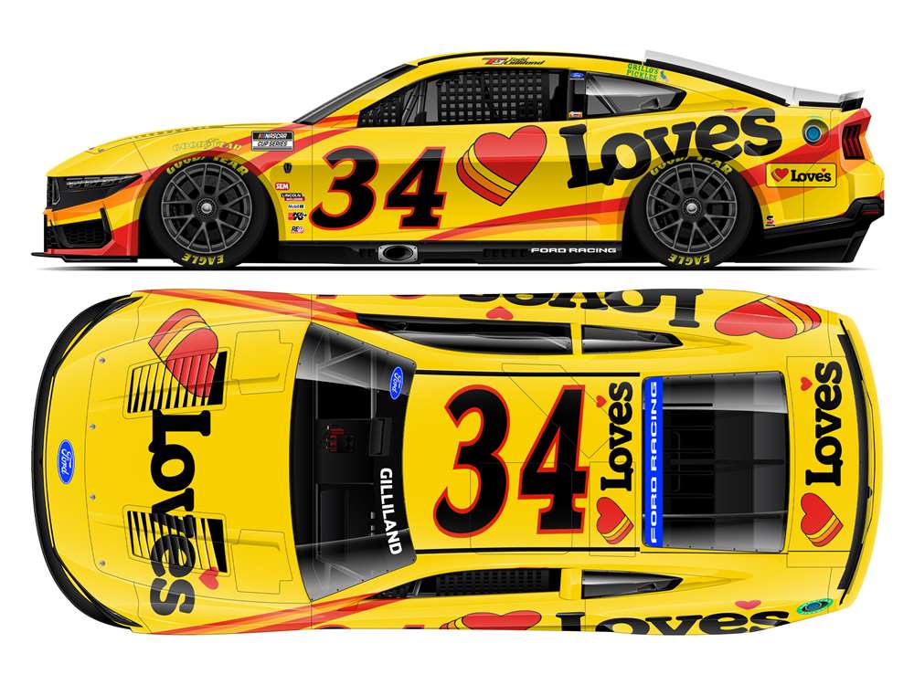 2026 Todd Gilliland Love's Ford