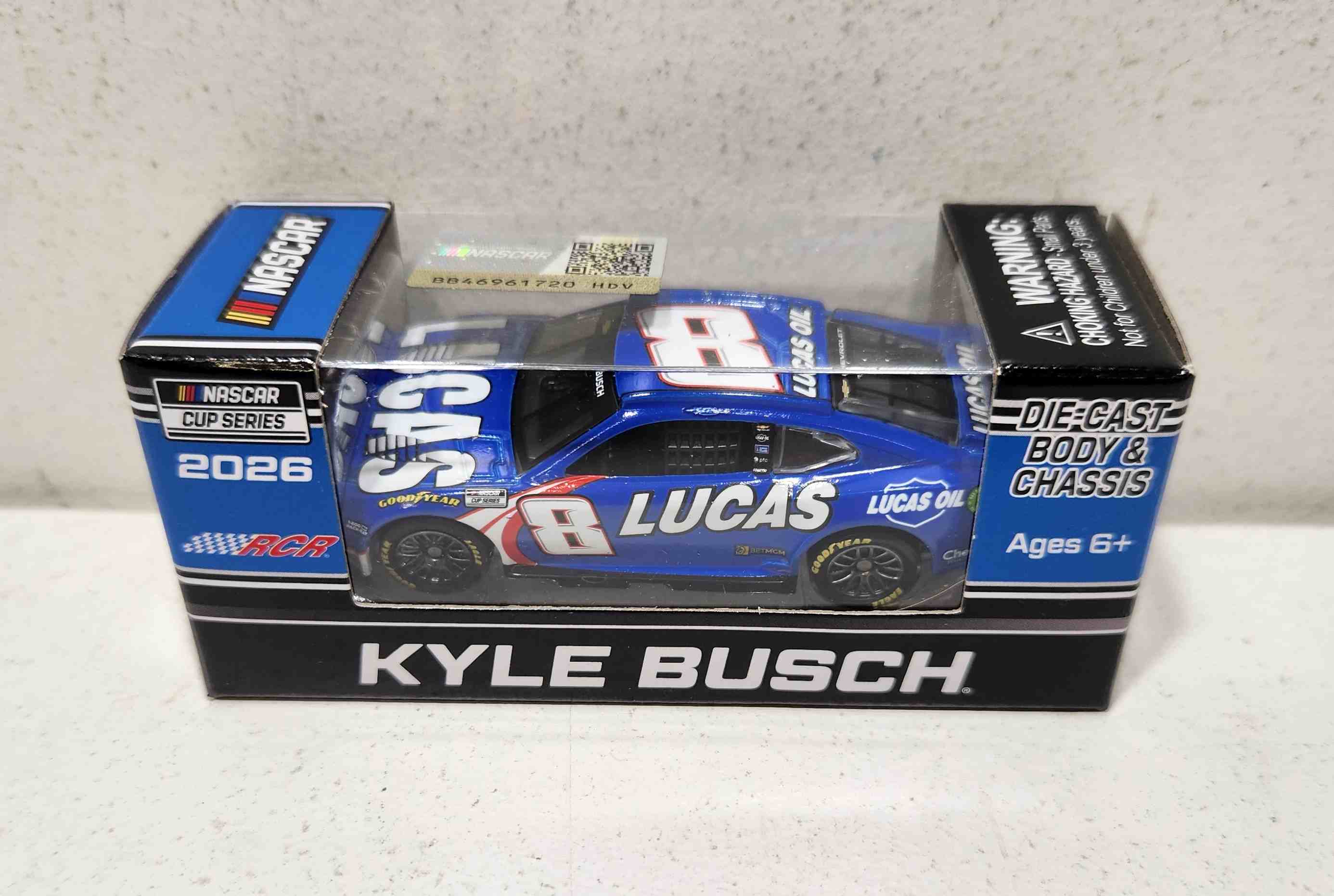 2026 Kyle Busch 1/64th Lucas Oil Chevrolet
