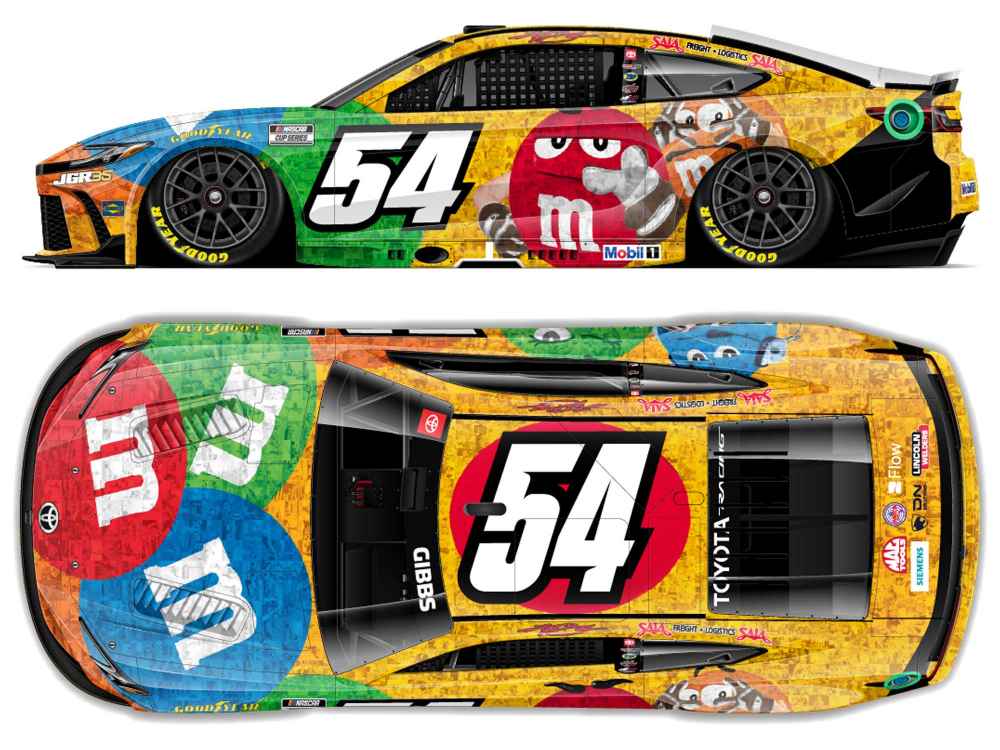 2026 Ty Gibbs 1/64th M&M's "Kyle Busch Tribute" Toyota