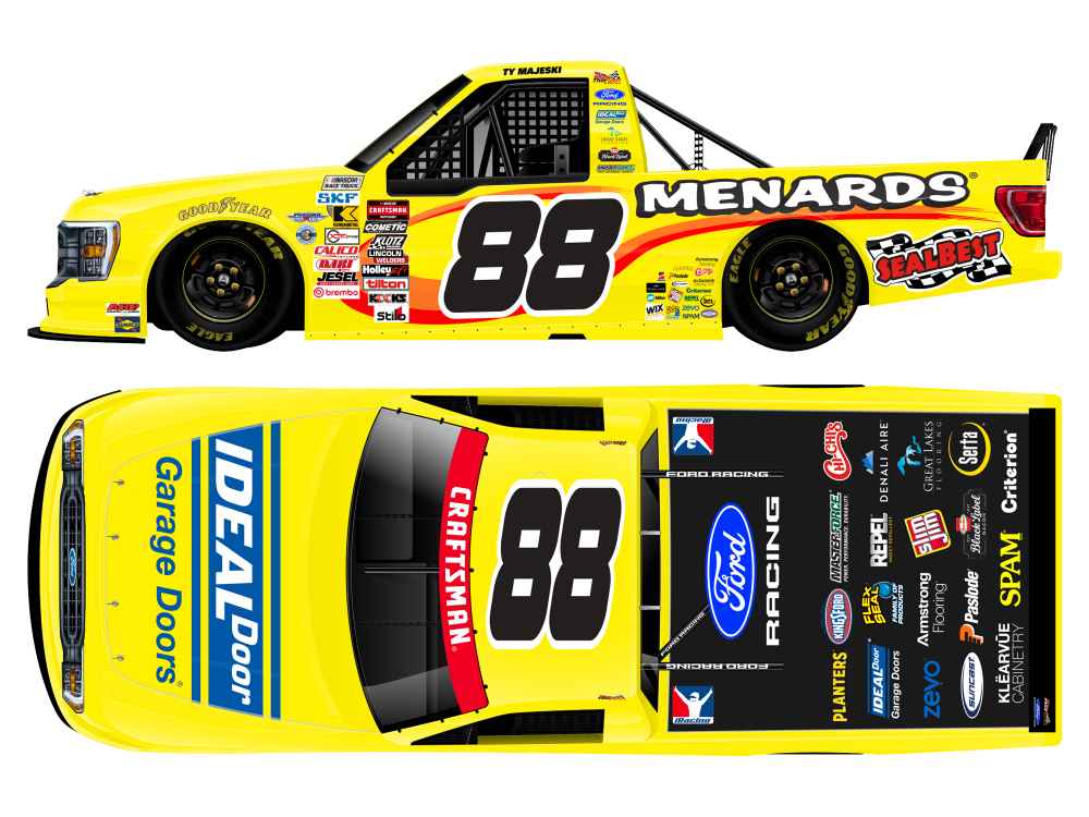 2026 Ty Majeski 1/64th Menards/Ideal Door Ford F-150