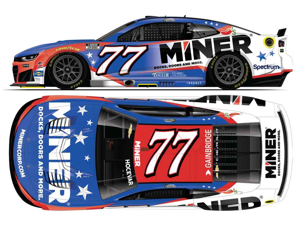 2026 Carson Hocevar 1/64th Miner "Fan Vote" Chevrolet