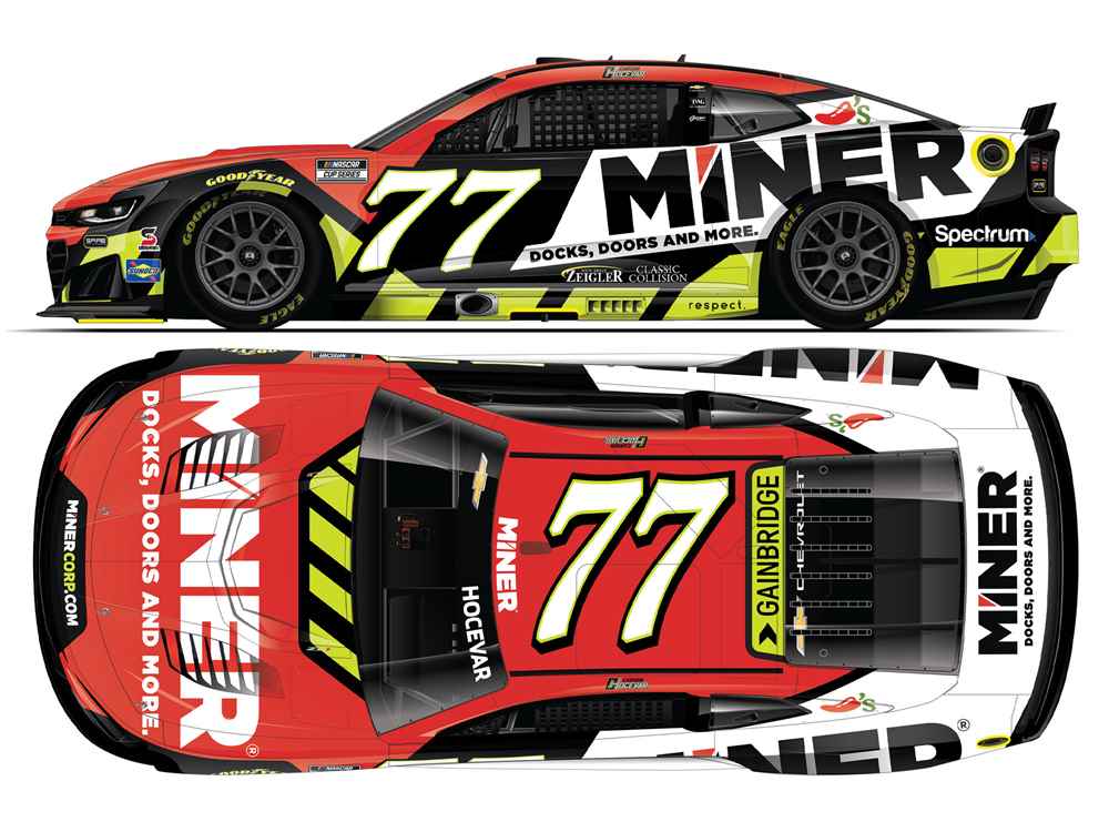 2026 Carson Hocevar 1/64th Miner Chevrolet 