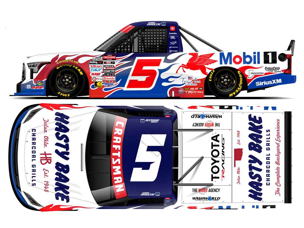 2026 Chase Briscoe 1/64th Mobil 1 "Hasty Bake" Tundra