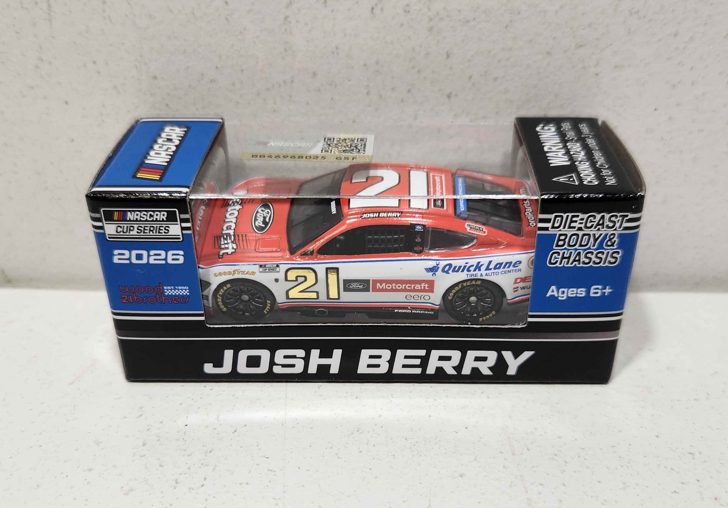 2026 Josh Berry 1/64th Motorcraft Ford
