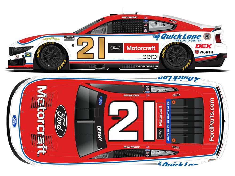 2026 Josh Berry 1/64th Motorcraft Ford