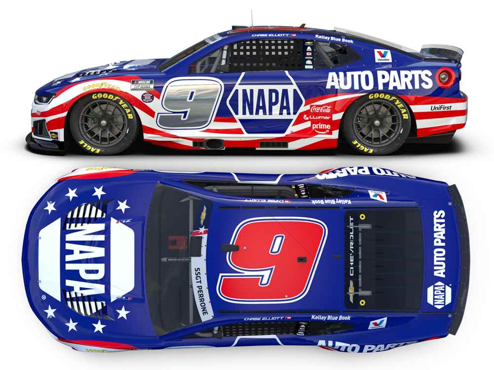 2026 Chase Elliott 1/64th NAPA "Patriotic" Chevrolet
