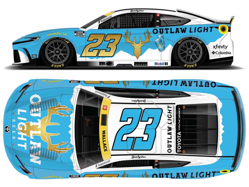 2026 Darrell Bubba Wallace 1/64th Outlaw Light Beer Toyota