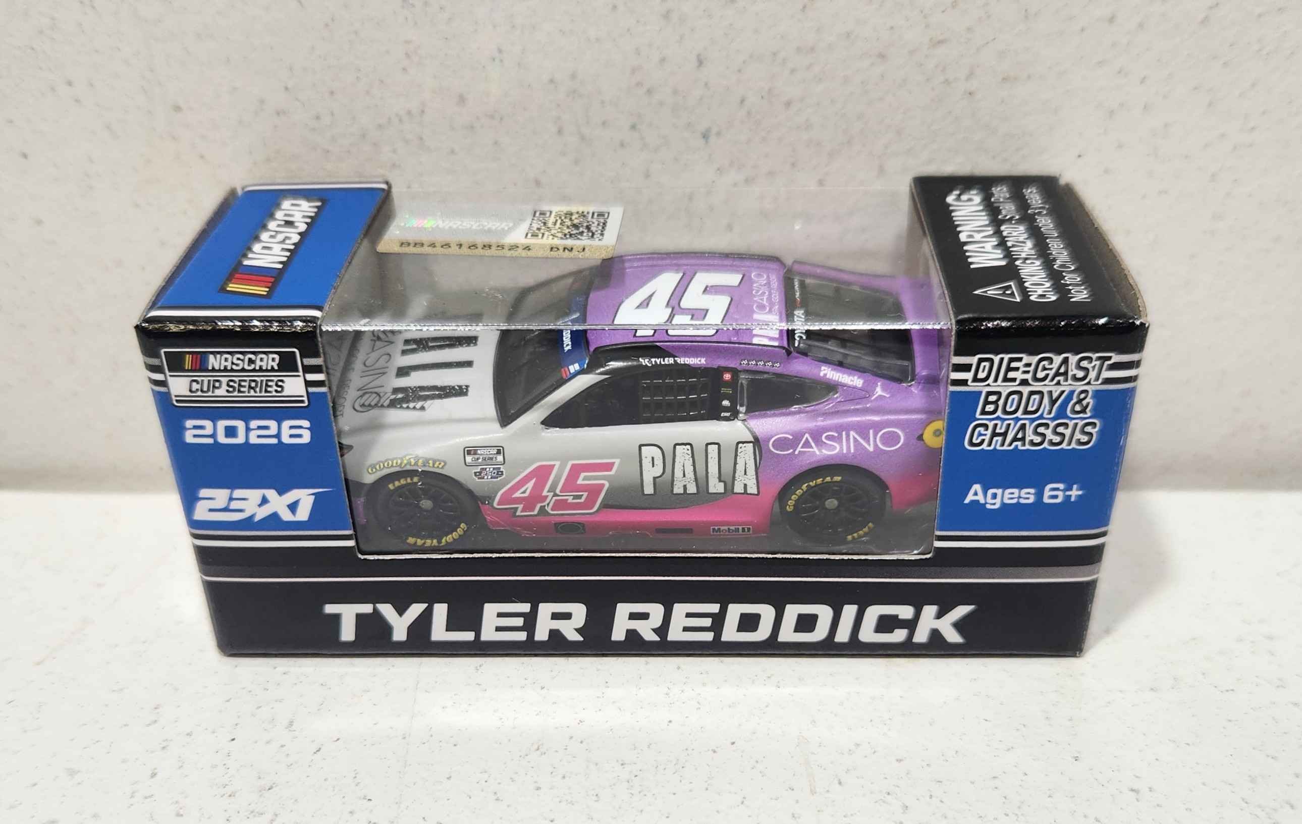 2026 Tyler Reddick 1/64th Pala Casino Toyota