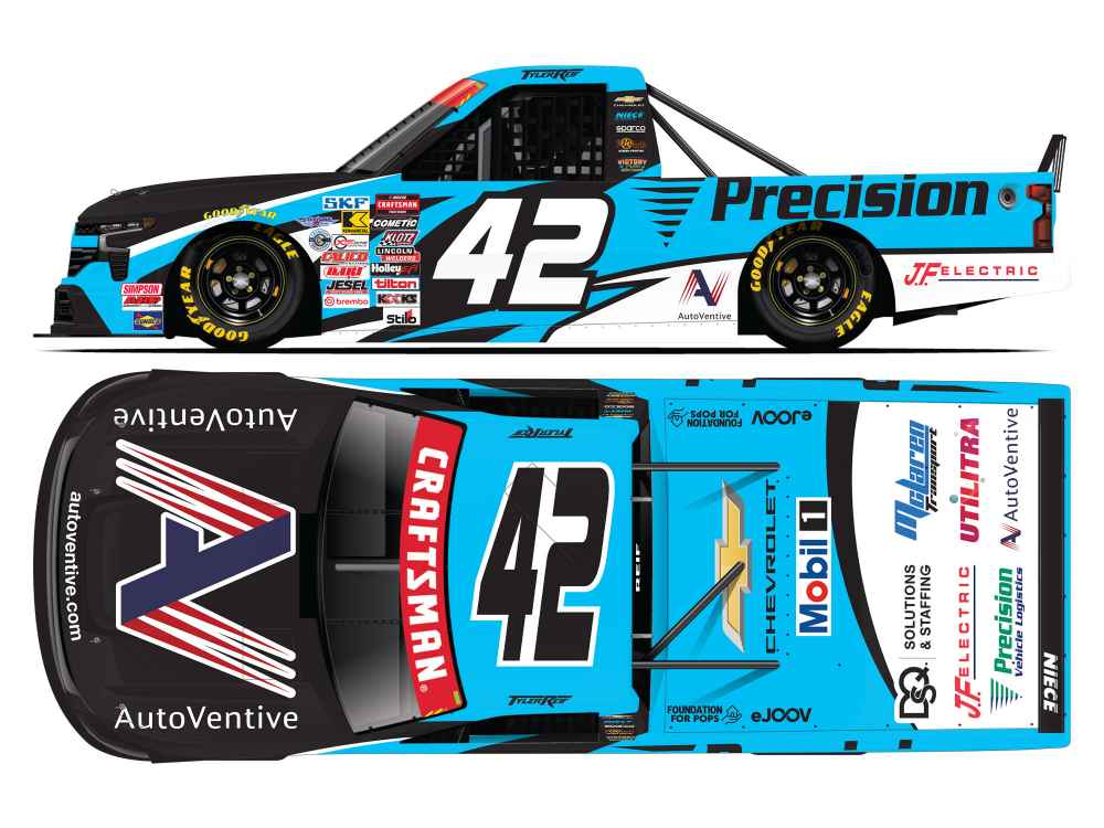 2026 Tyler Reif 1/64th Precision Vehicles Logistics Chevrolet Silverado