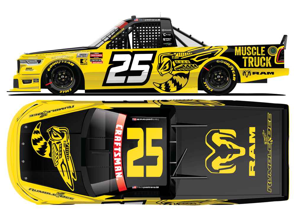 2026 Travis Pastrana 1/64th Ram Rumble Bee Dodge Ram