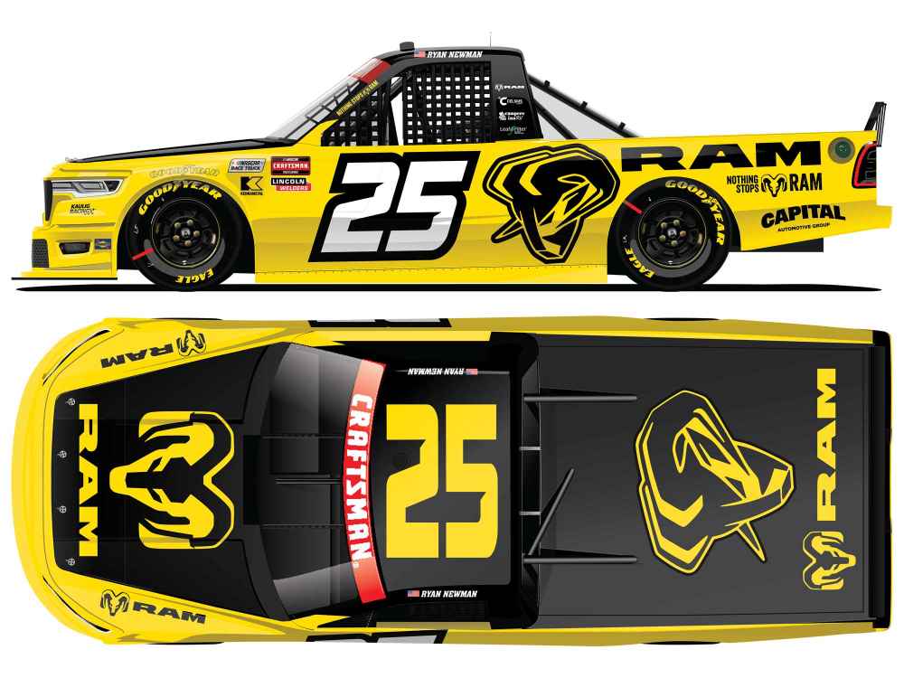 2026 Ryan Newman 1/64th Ram Trucks Dodge Ram