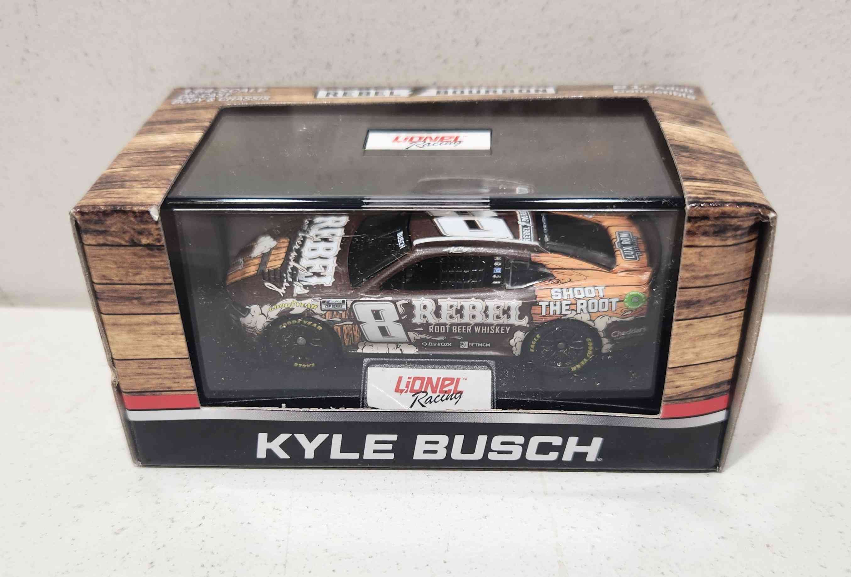 2026 Kyle Busch 1/64th Rebel Root Beer Whiskey Chevrolet
