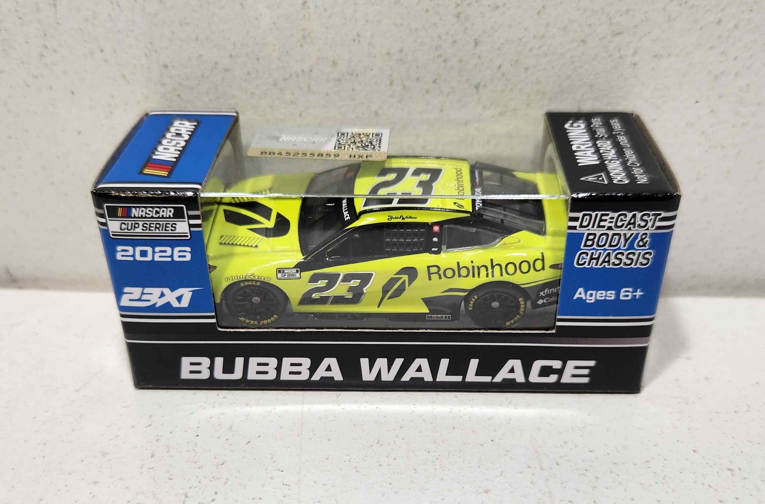 2026 Darrell Bubba Wallace 1/64th Robinhood Toyota