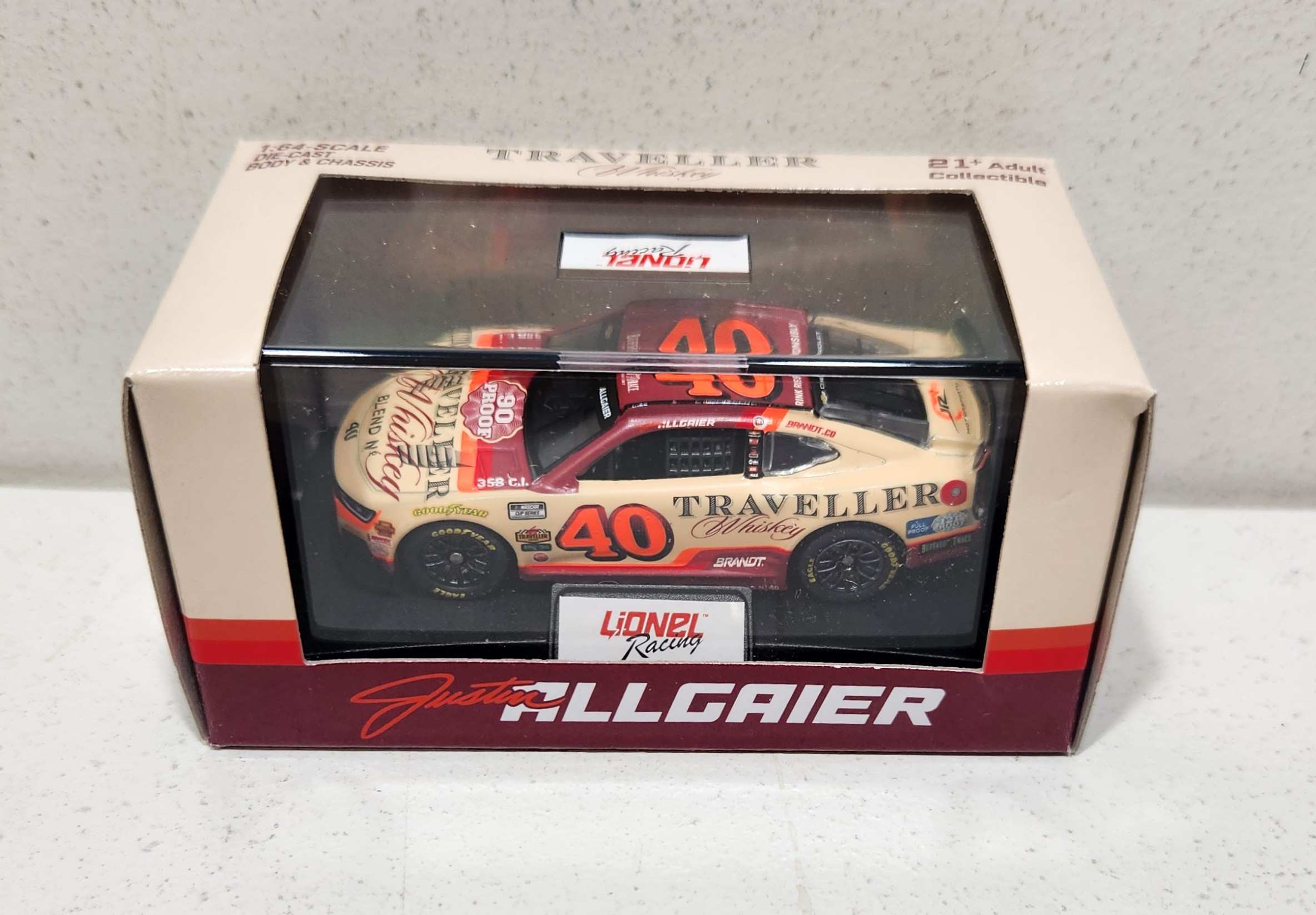 2026 Justin Allgaier 1/64th Traveller Whiskey Chevrolet