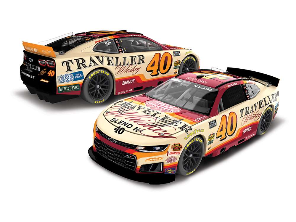 2026 Justin Allgaier 1/64th Traveller Whiskey Chevrolet