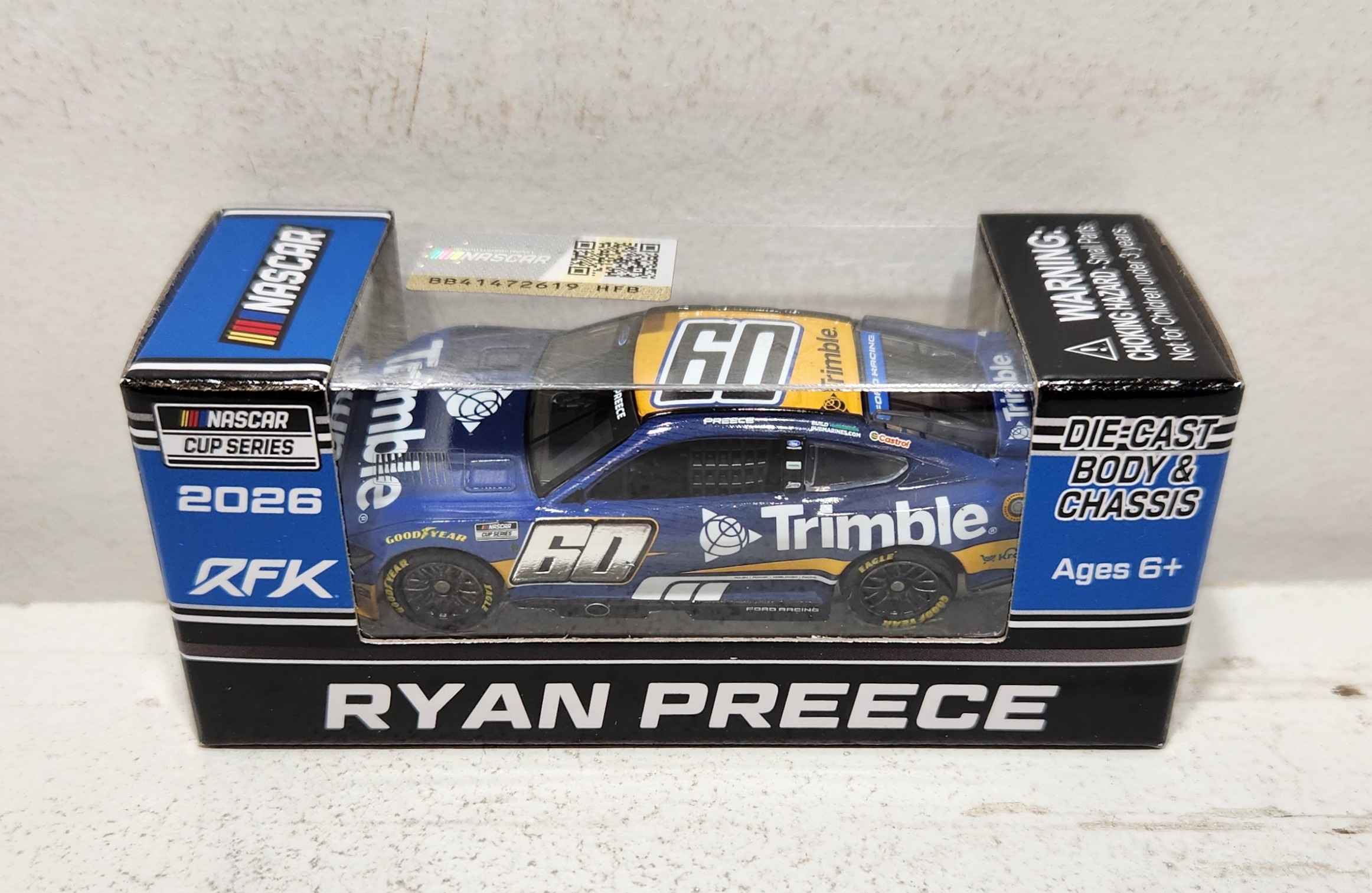 2026 Ryan Preece 1/64th Trimble Ford