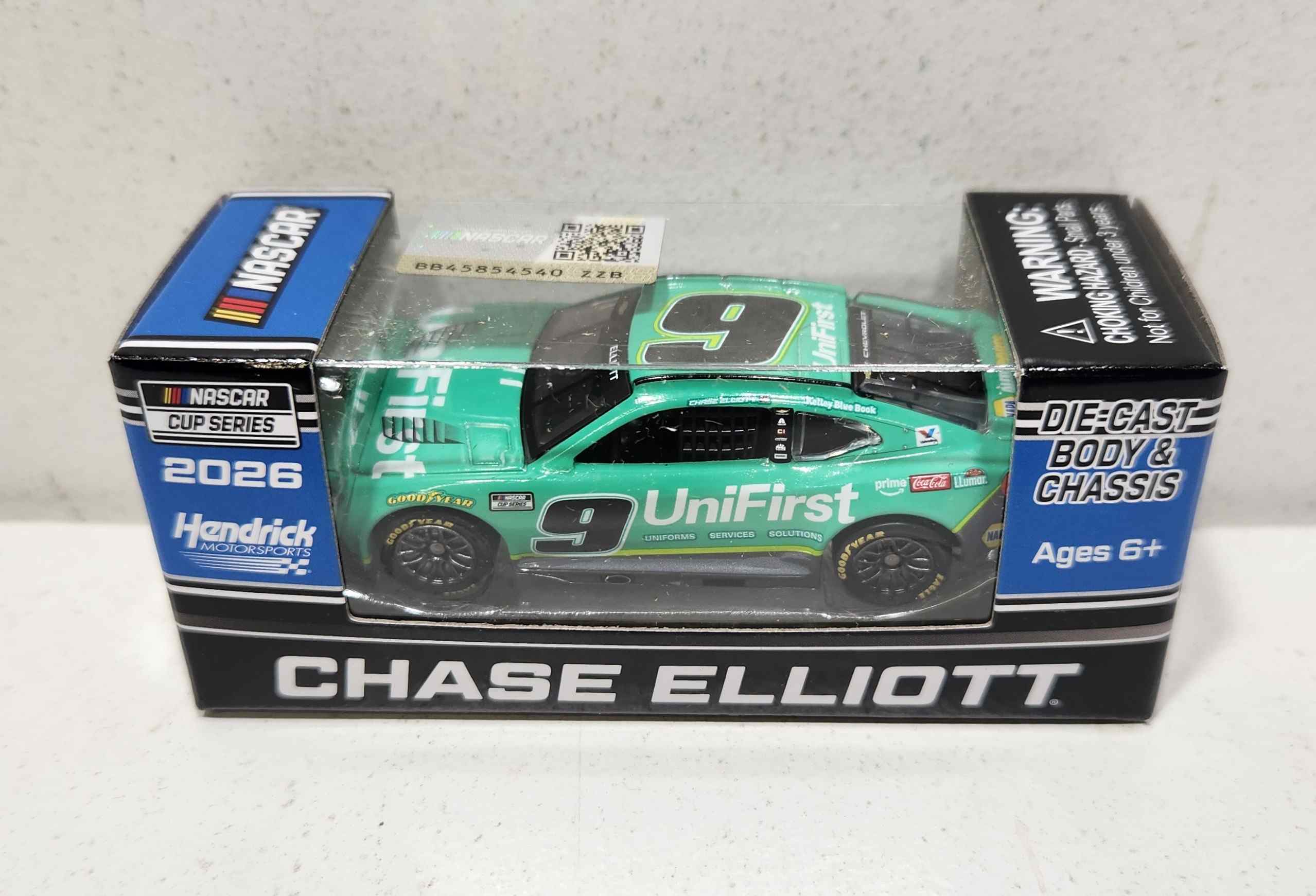2026 Chase Elliott 1/64th UniFirst Chevrolet
