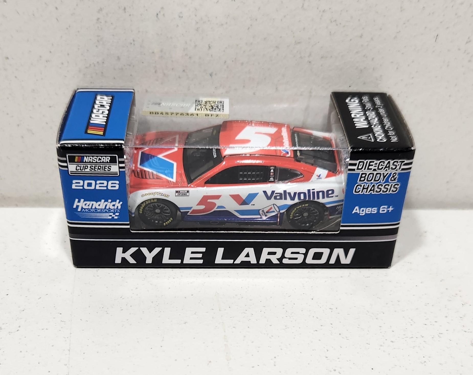 2026 Kyle Larson 1/64th Valvoline Chevrolet