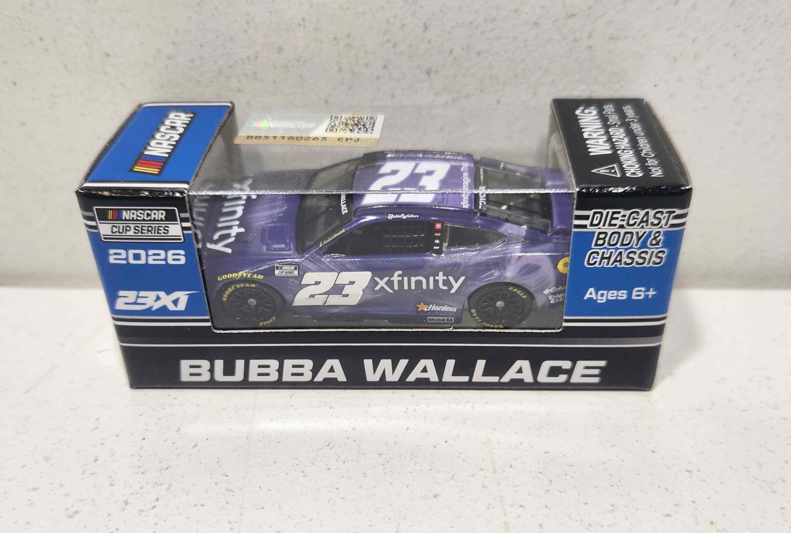 2026 Darrell Bubba Wallace 1/64th Xfinity Toyota