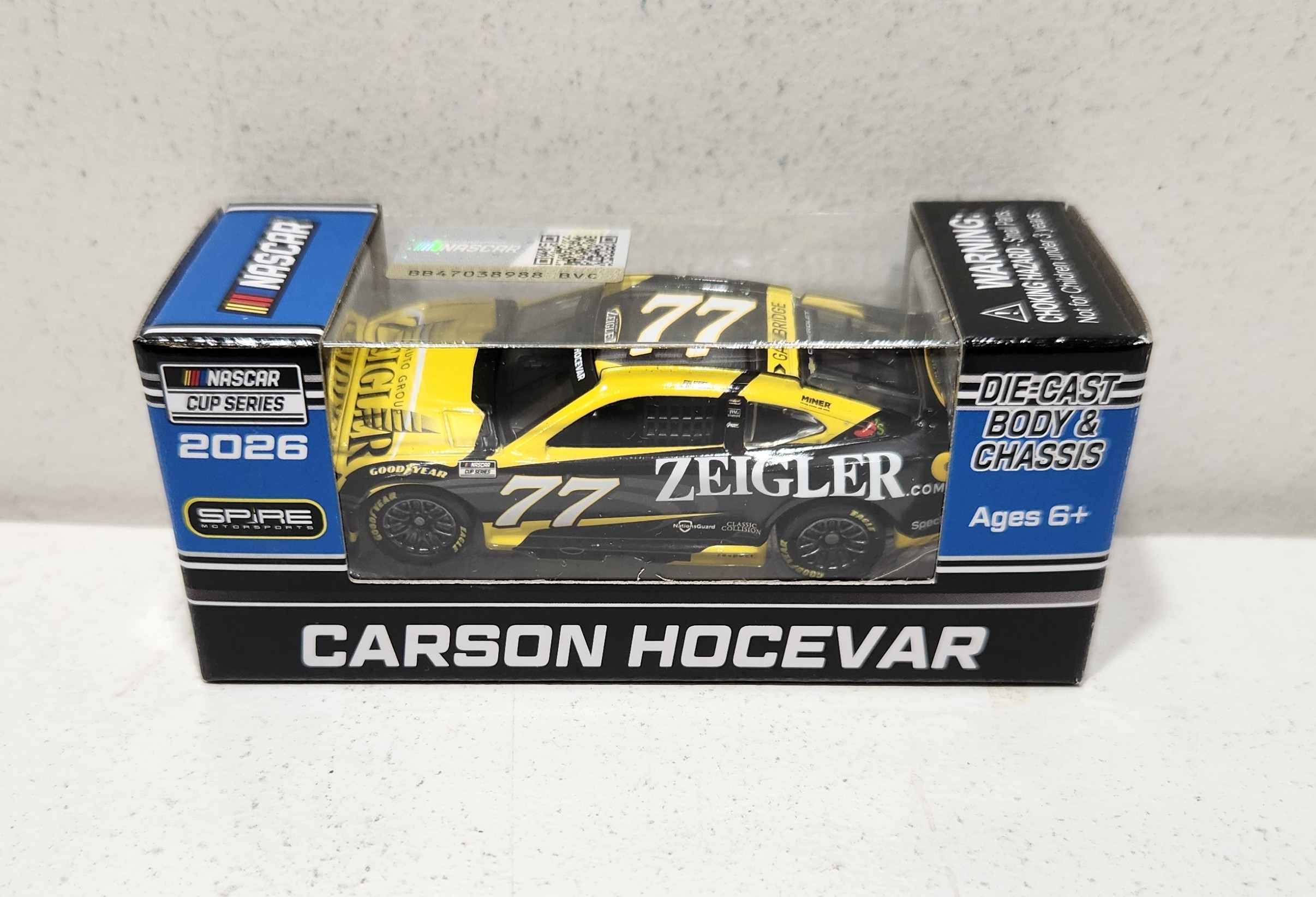 2026 Carson Hocevar 1/64th Zeigler Auto Group Chevrolet