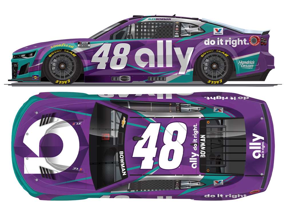 2026 Alex Bowman 1/64th ally Chevrolet