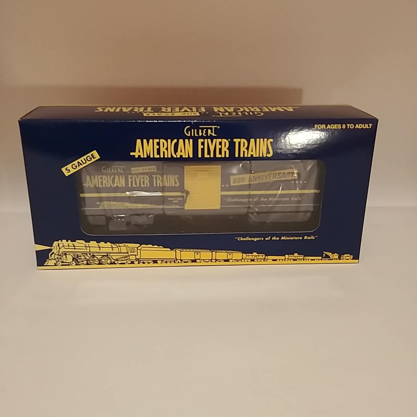 2006 American Flyer 6-48364 AC Gilbert 60th Anniversary Boxcar