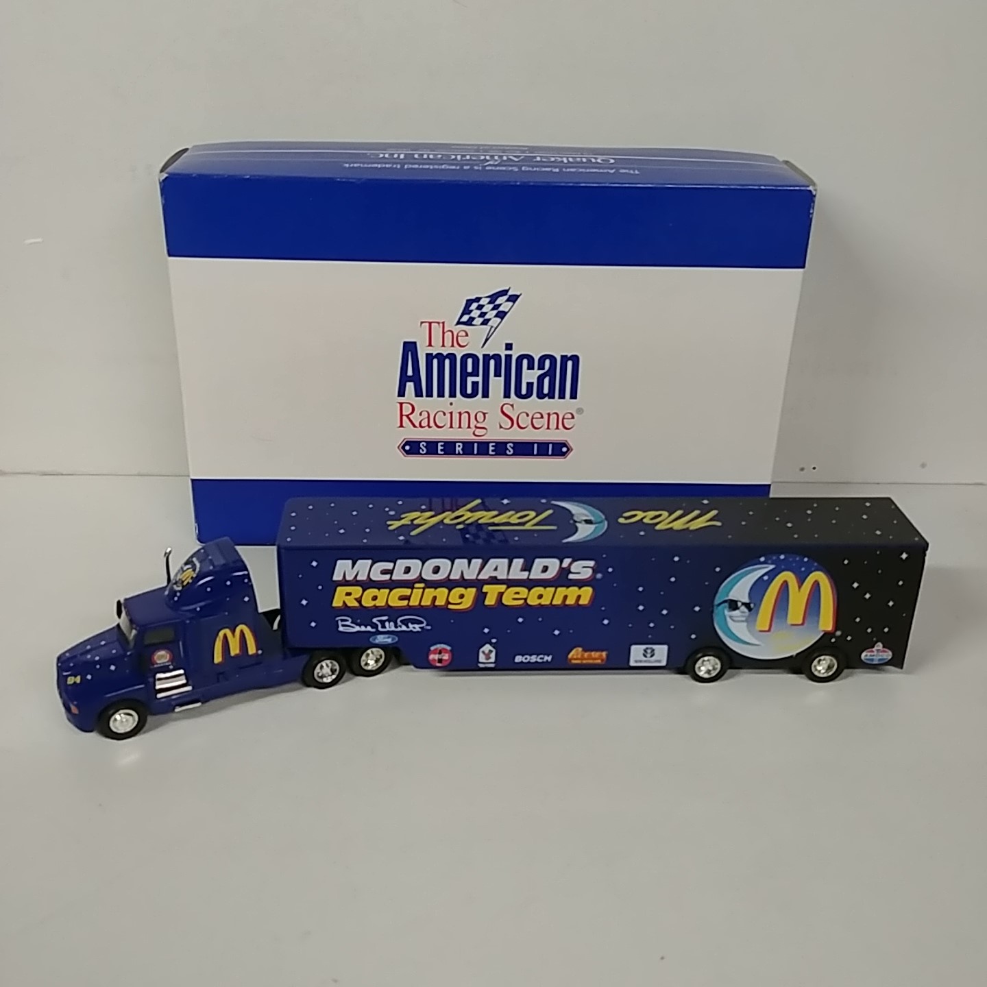 1997 Bill Elliott 1/64th McDonald's "Mac Tonight" hauler