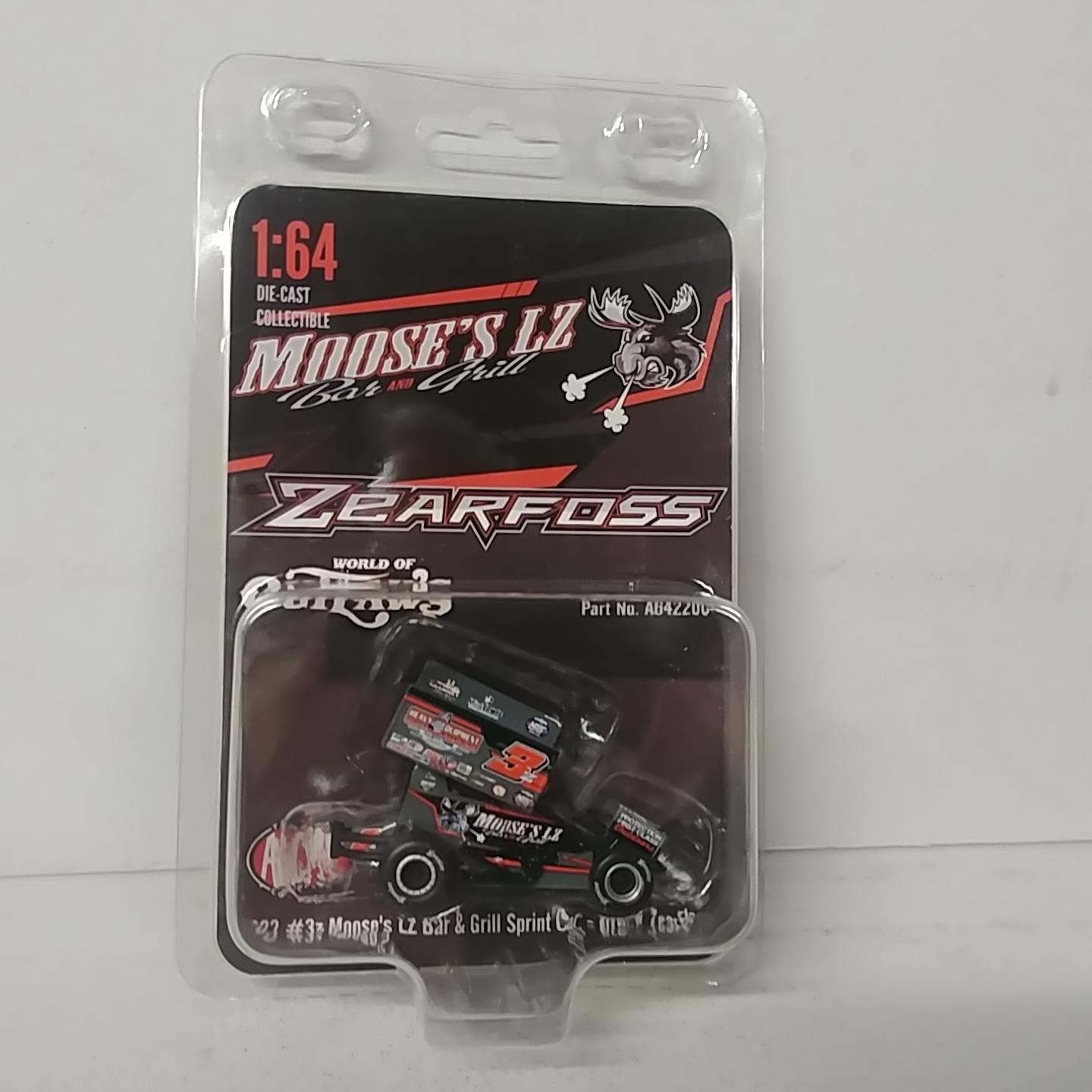 2022 Brock Zearfoss 1/64th Moose's LZ Bar & Grill sprint car