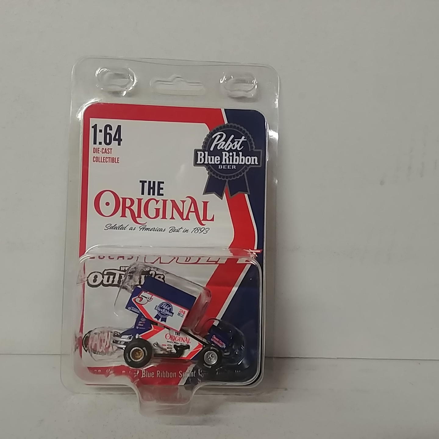 2022 Lucas Wolfe 1/64th Pabst Blue Ribbon sprint car