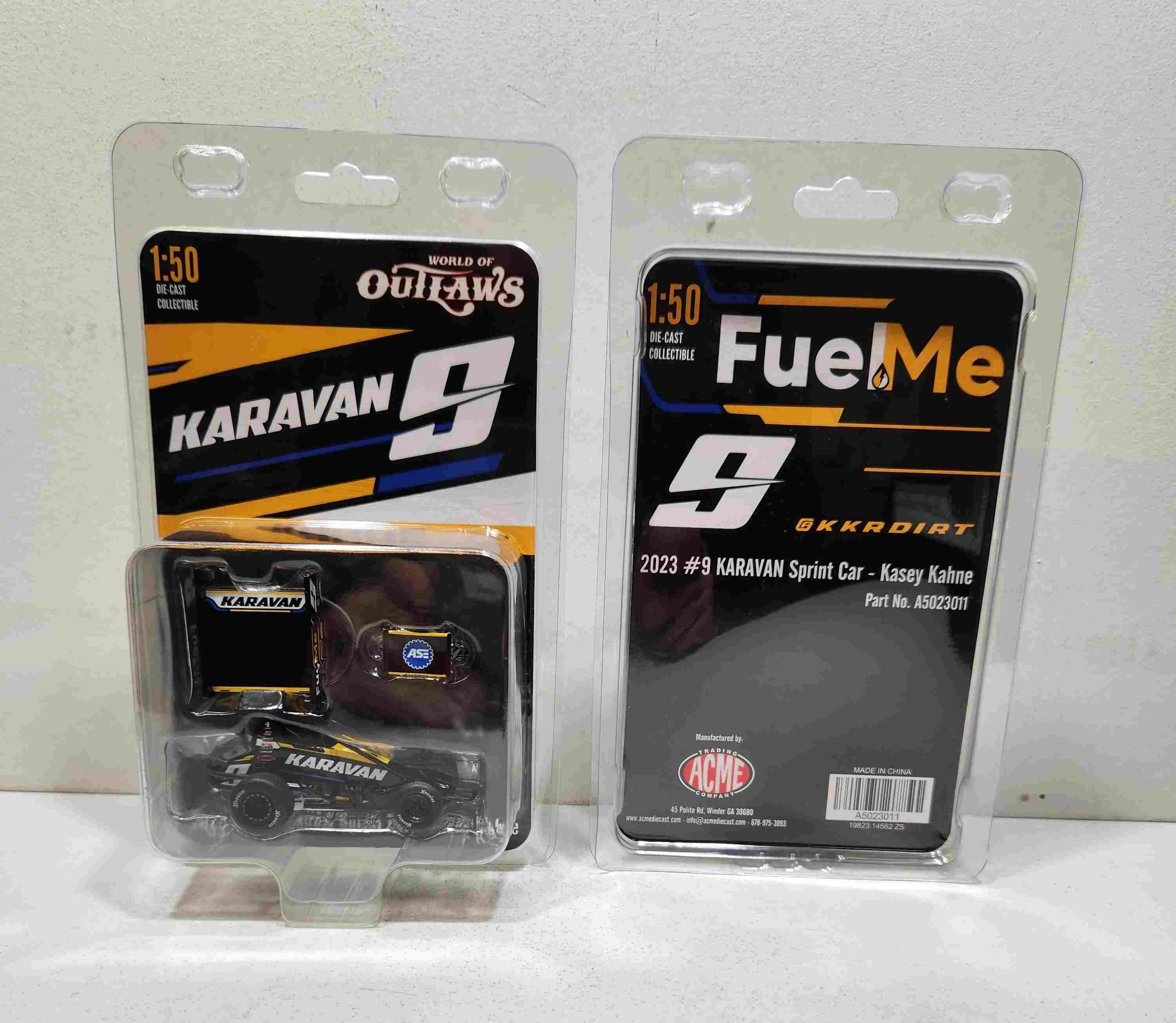 2023 Kasey Kahne 1/50th Fuel Me Karavan sprint car