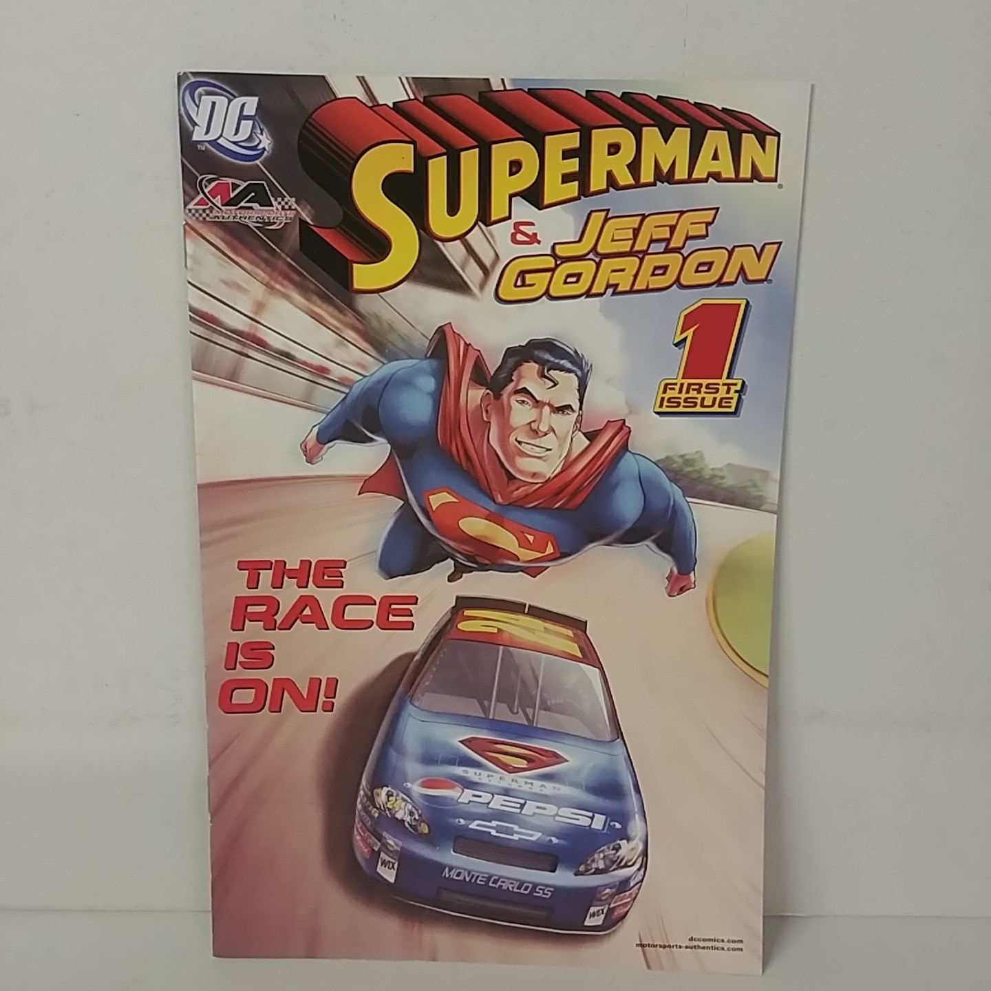 2006 Jeff Gordon and Superman Comic Book