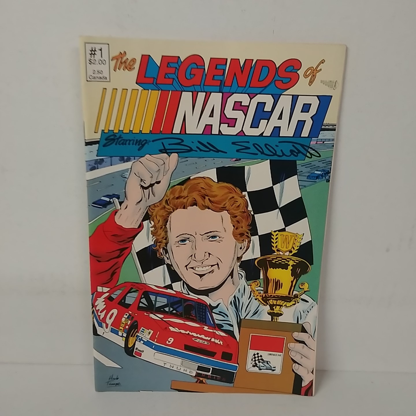 1990 Bill Elliott Comic Book