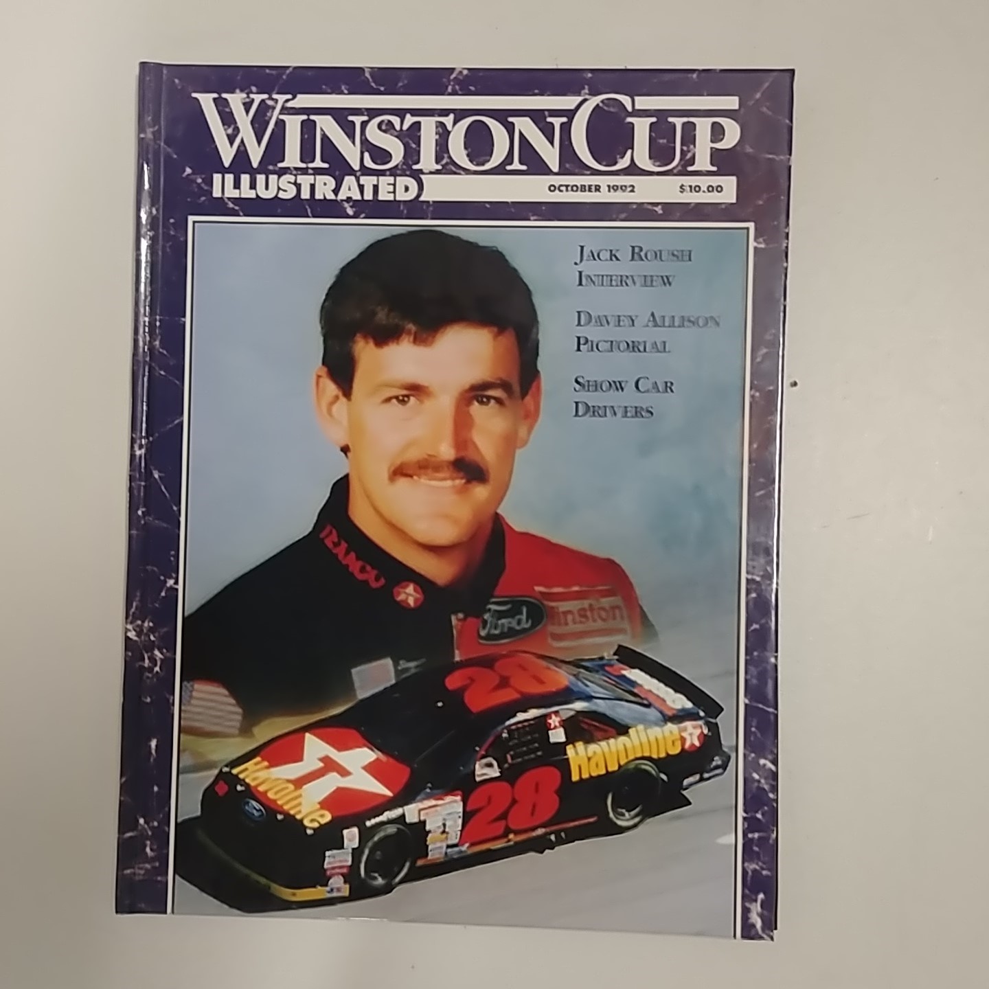 1992 Winston Cup Illustrated October Hard Copy