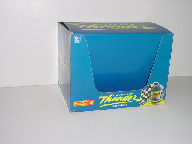 1990 Display Box for Days of Thunder Cars