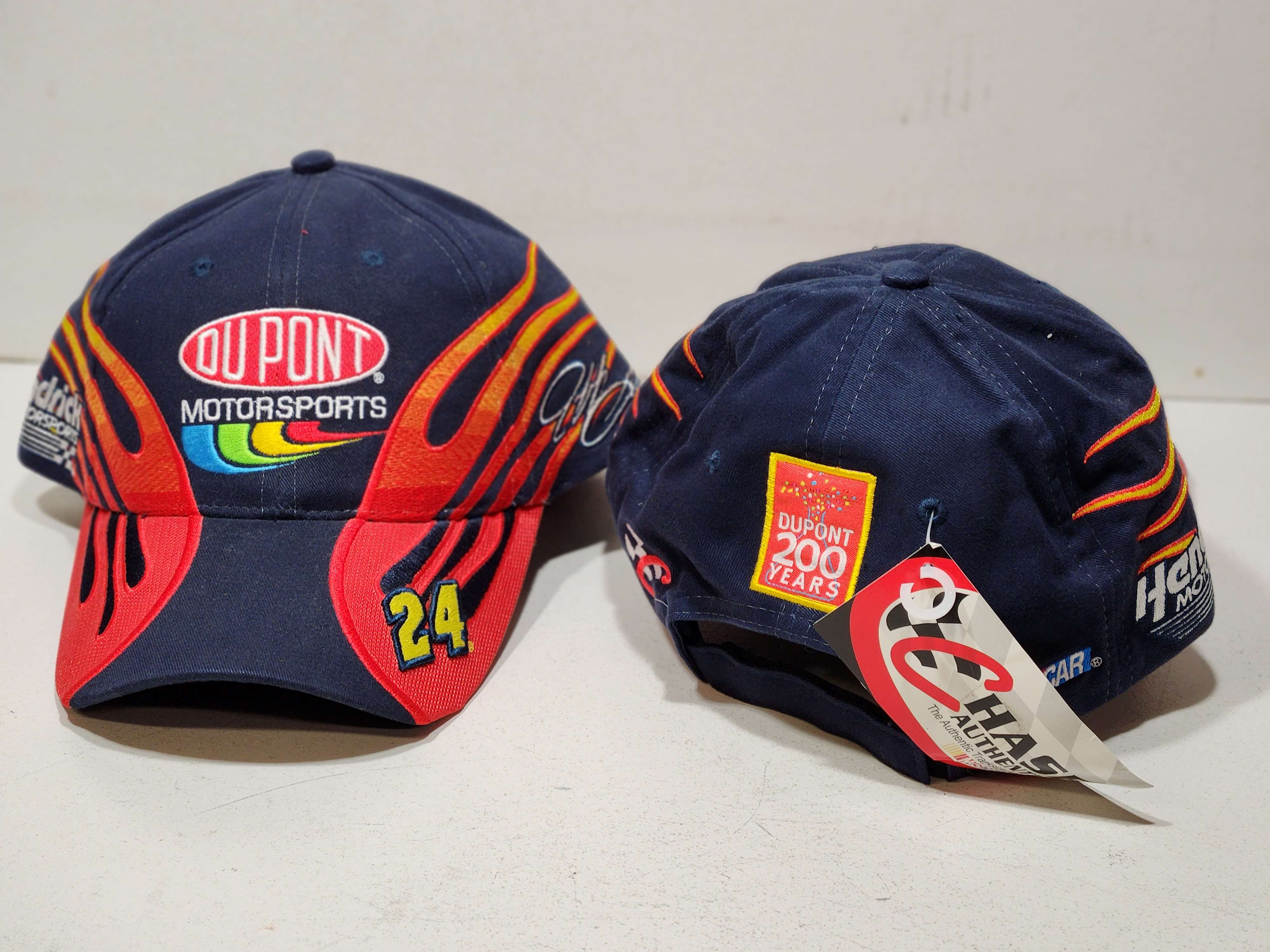 2002 Jeff Gordon DuPont Flames Pit Action cap