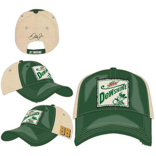 2015 Dale Earnhardt Jr Mountain Dew "DewShine" Patch mesh cap