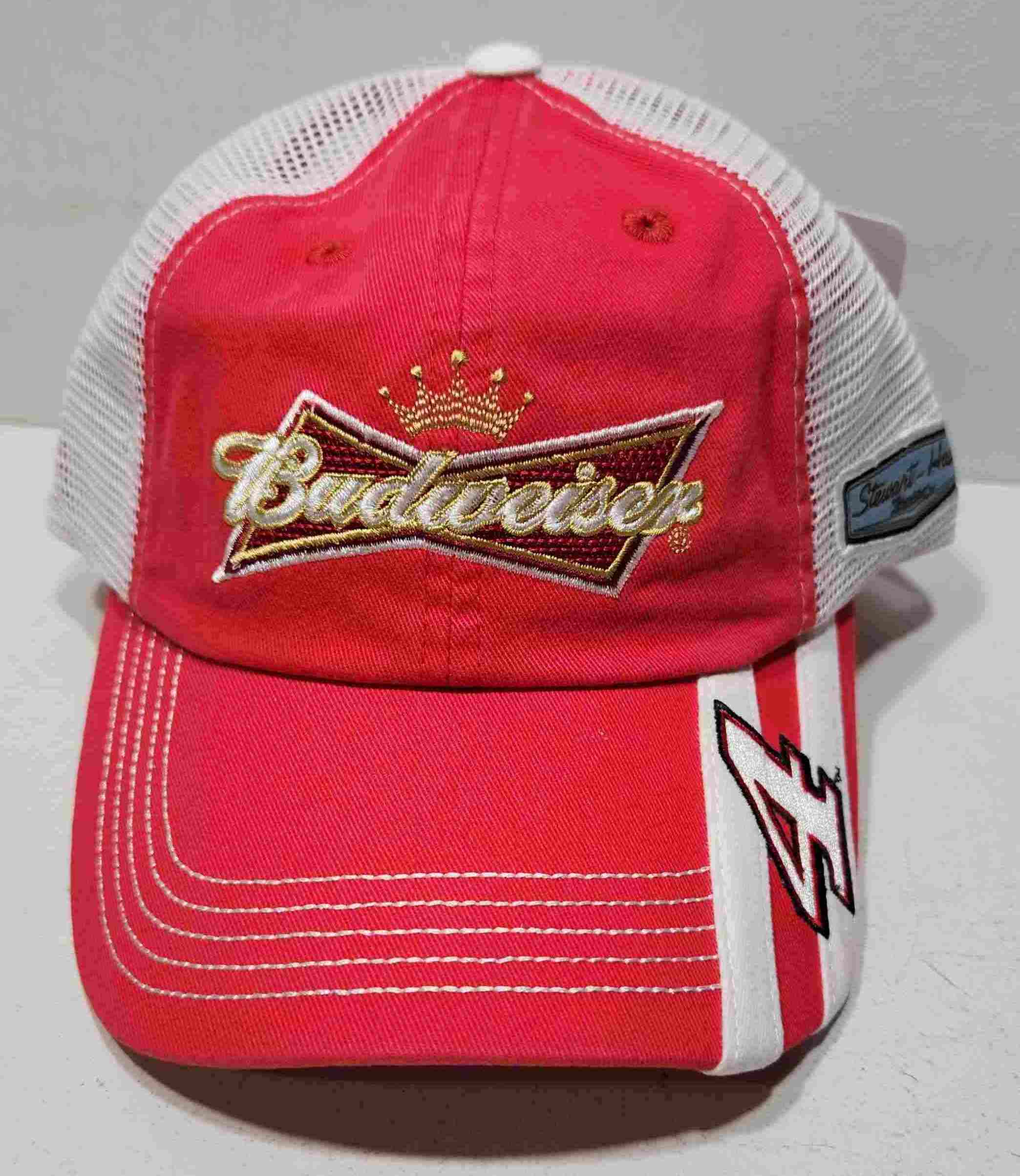 2015 Kevin Harvick Budweiser "Striper" mesh cap