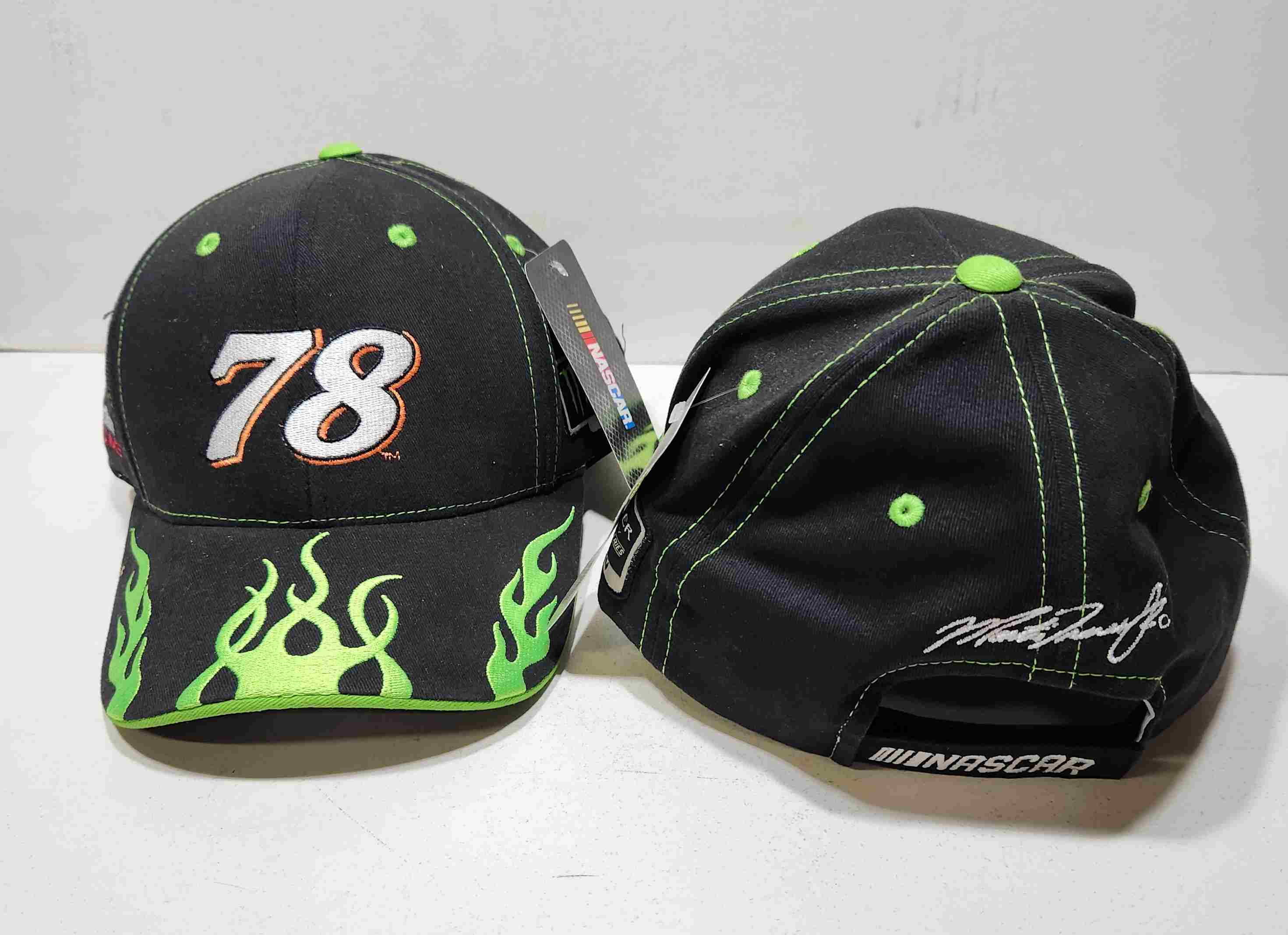 2017 Martin Truex Jr Furniture Row "Monster Energy Champion" Flame hat