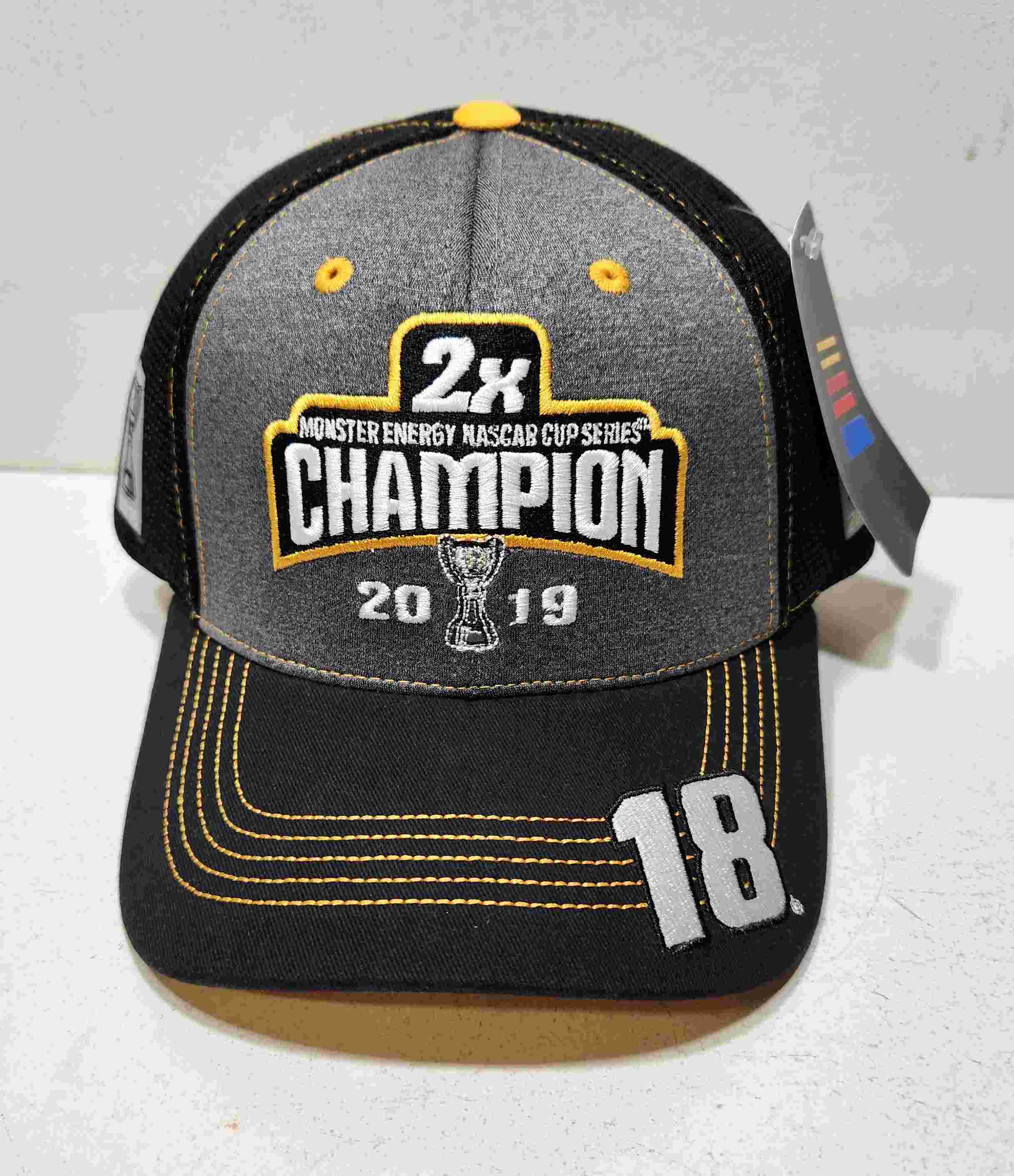 2019 Kyle Busch M&M's "Monster Energy Champion" Trophy cap