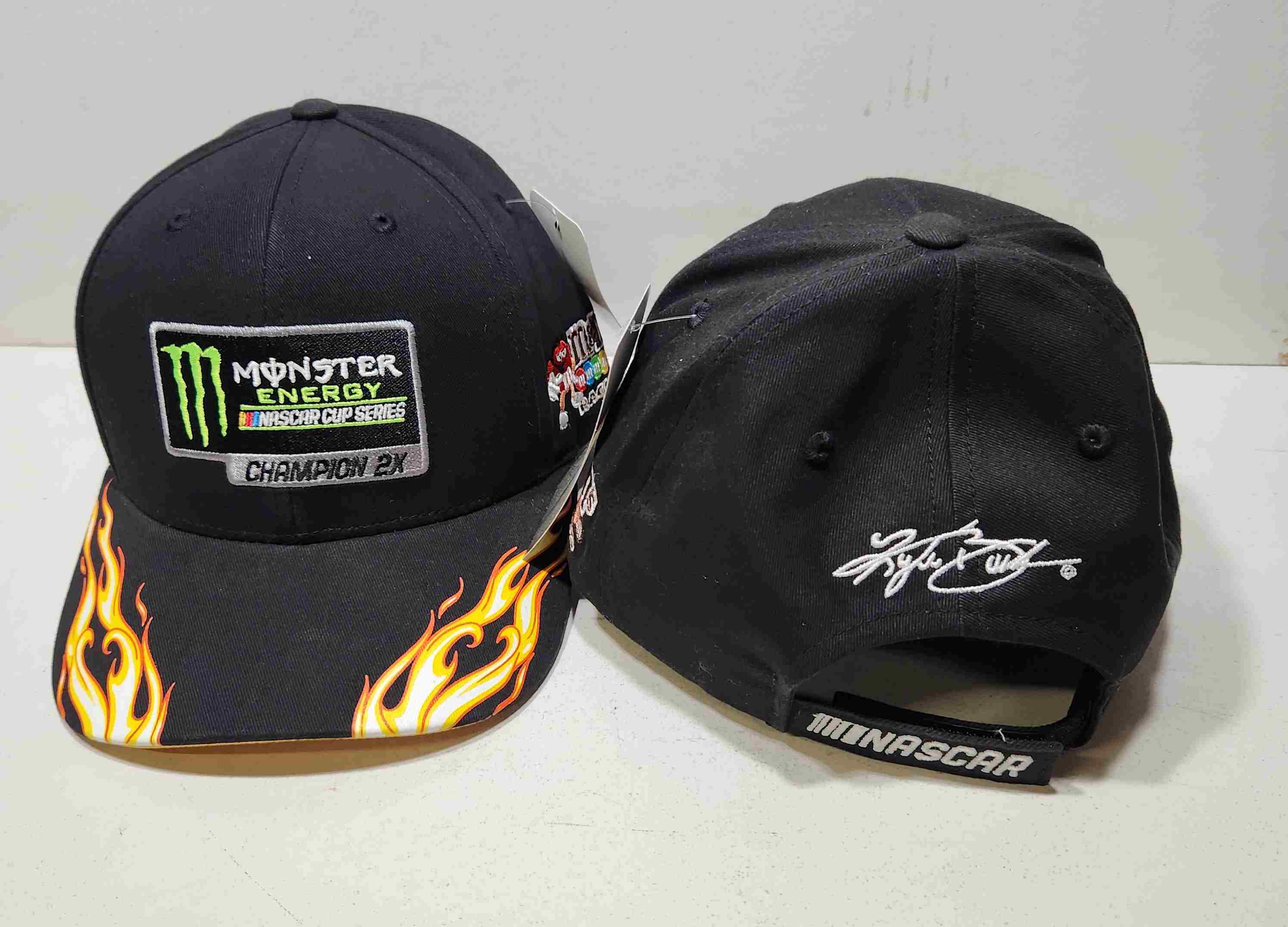 2019 Kyle Busch M&M's "Monster Energy Champion" Flame cap