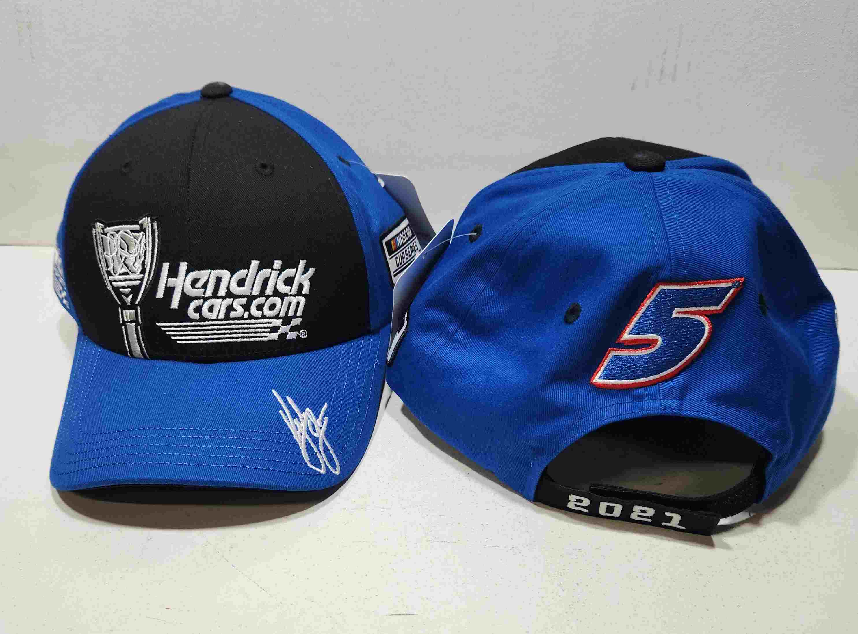 2021 Kyle Larson HendrickCars.com "Nascar Cup Series Champion Trophy" cap