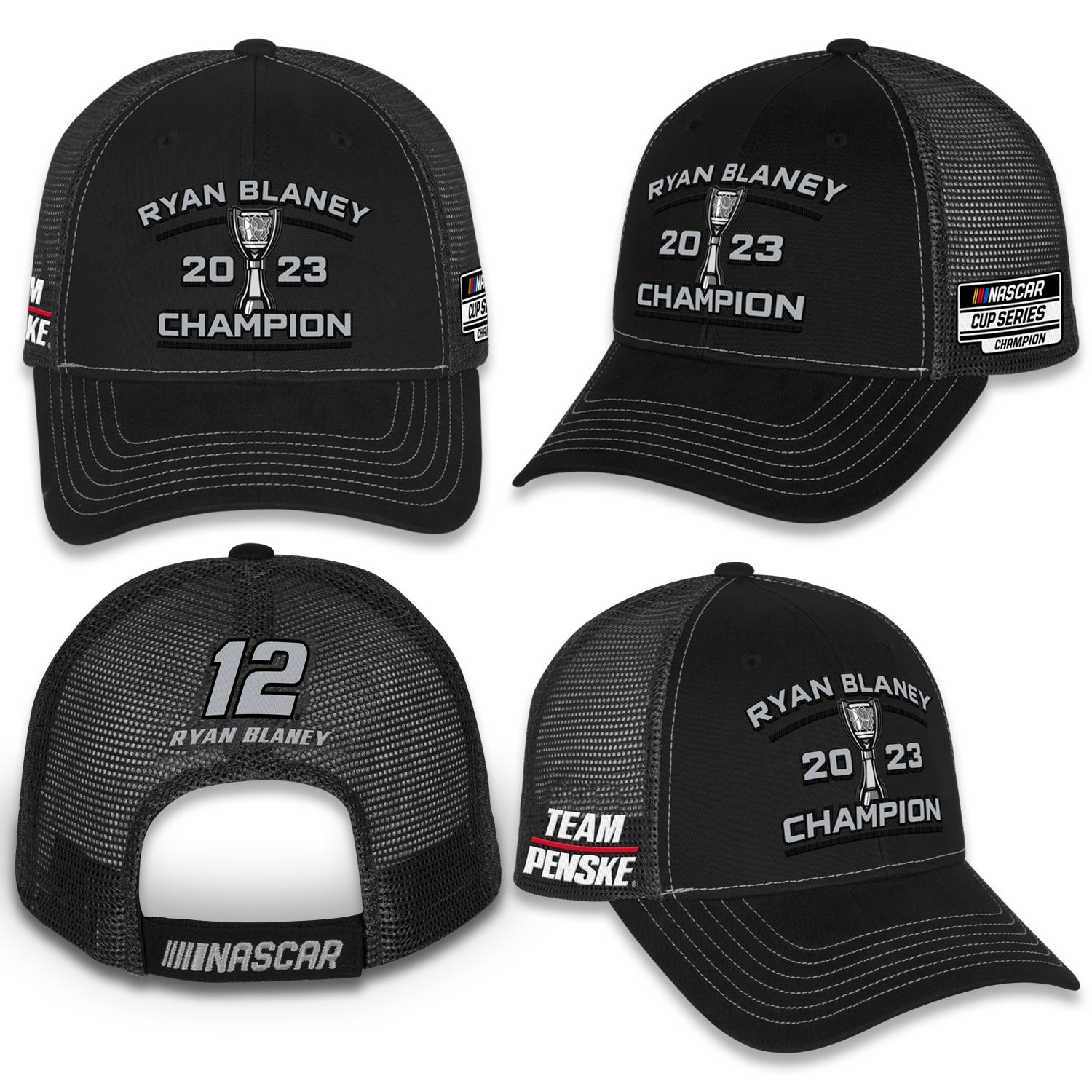 2023 Ryan Blaney Menards "Nascar Series Champion" mesh cap