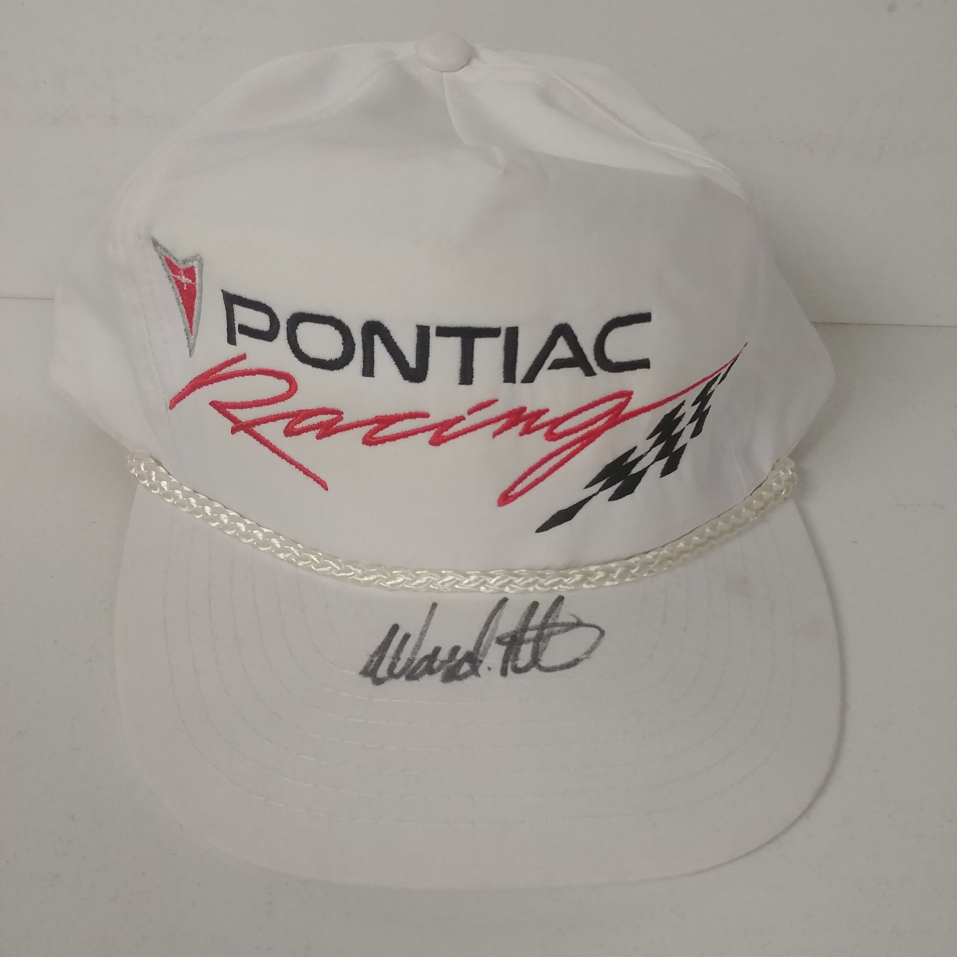 1998 Ward Burton Pontiac Racing "Autographed" cap