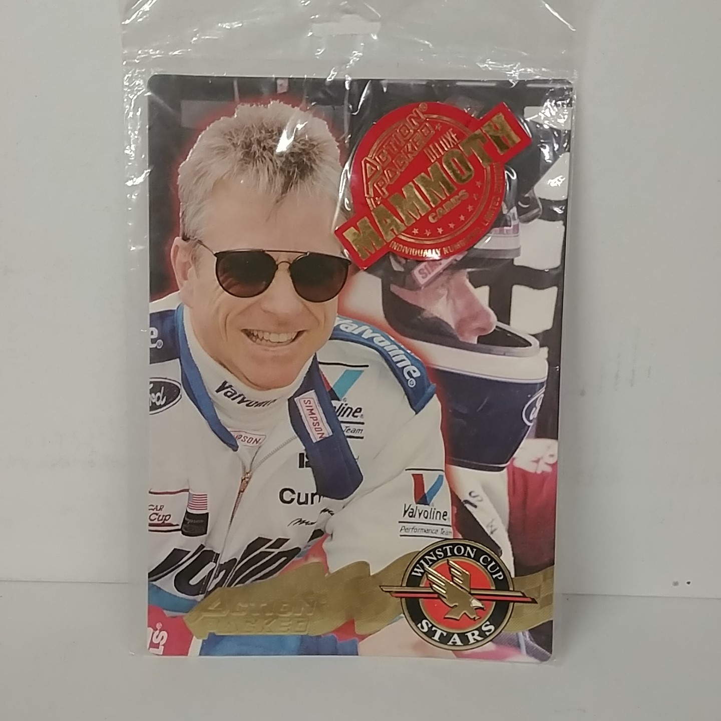 1995 Mark Martin Valvoline Mammoth Card