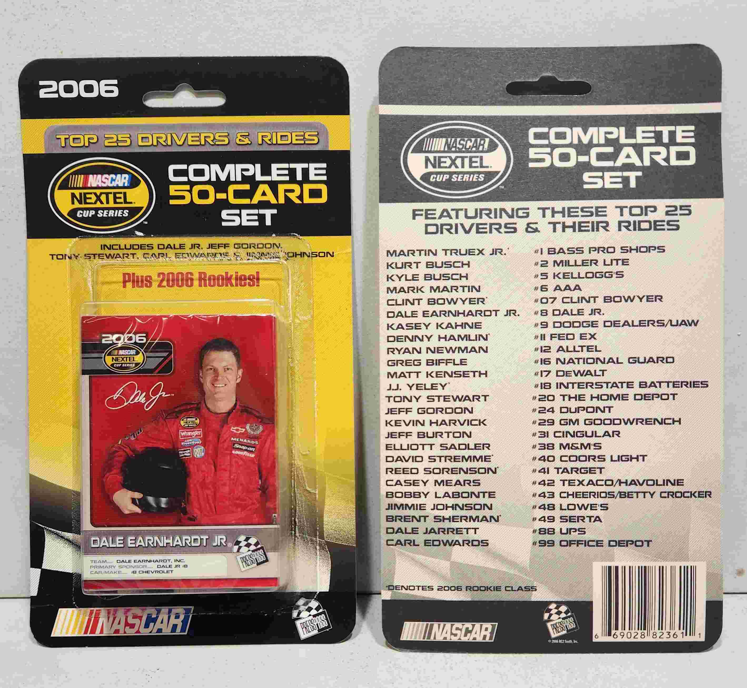 2006 Press Pass 50 Card NASCAR Set