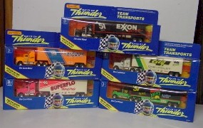 1990 Days of Thunder 1/87th Hauler "Set of Five"
