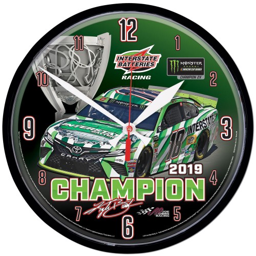 2019 Kyle Busch Monster Energy Series Champion round clock