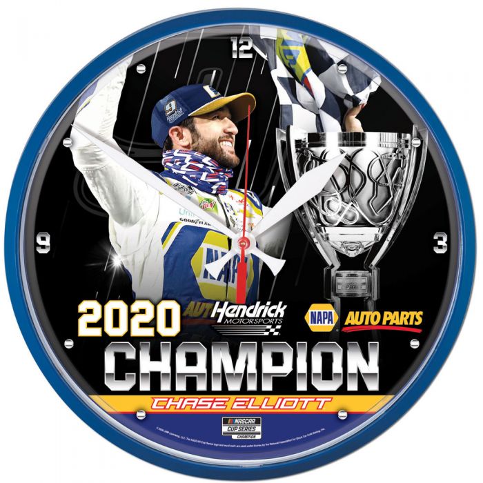 2020 Chase Elliott NAPA "NASCAR Cup Champion" clock