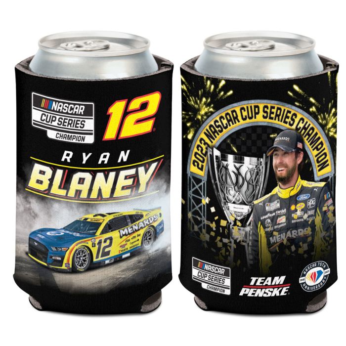 2023 Ryan Blaney Menards "Nascar Series Champion" can cooler