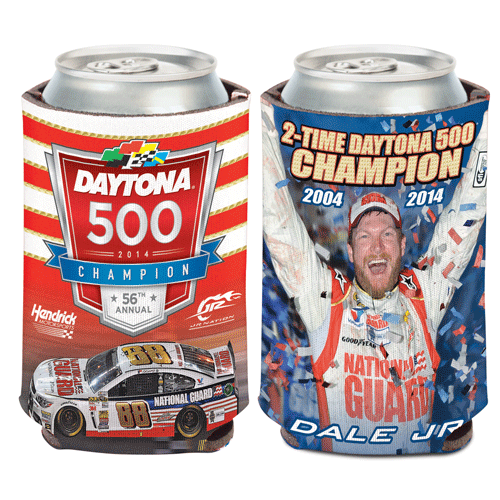 2014 Dale Earnhardt Jr National Guard "Daytona 500 Win" Can Cooler